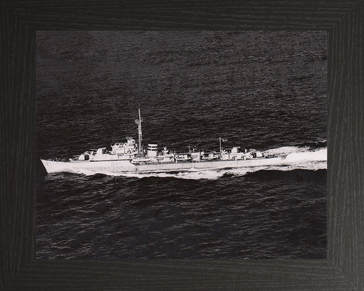 HMS Zebra R81 Royal Navy Z Class destroyer Photo Print or Framed Print - Hampshire Prints