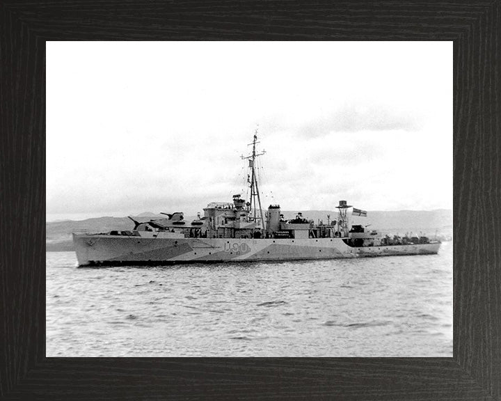 HMS Woodcock U90 | Photo Print | Framed Print | Black Swan Class | Sloop | Royal Navy Hampshire Prints