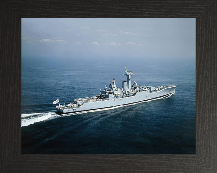 HMS Lowestoft F103 Royal Navy Rothesay class frigate Photo Print or Framed Print - Hampshire Prints