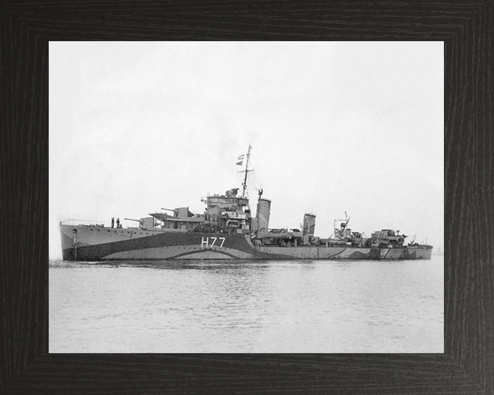 HMS Boreas H77 | Photo Print | Framed Print | B Class | Destroyer| Royal Navy Hampshire Prints