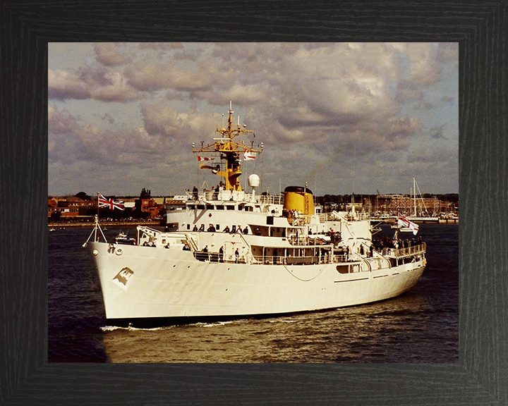 HMS Hecla A133 Royal Navy Hecla class survey vessel Photo Print or Framed Print - Hampshire Prints