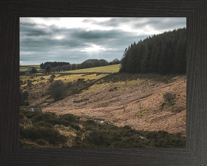 Dartmoor national park Devon Photo Print - Canvas - Framed Photo Print - Hampshire Prints