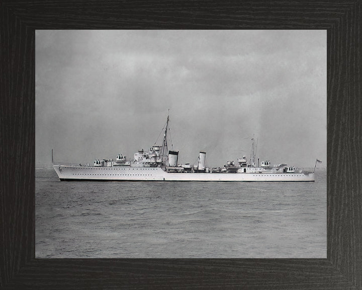 HMS Afridi F07 Royal Navy Tribal class destroyer Photo Print or Framed Print - Hampshire Prints