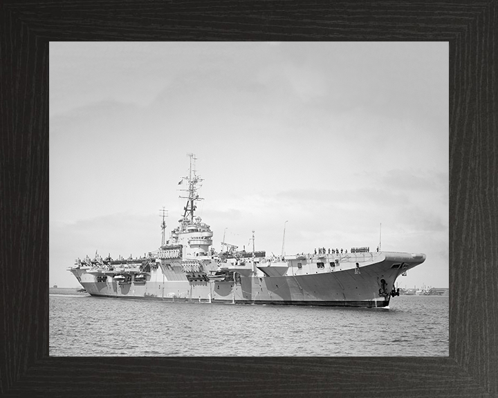 HMS Glory R62 Royal Navy Colossus class aircraft carrier Photo Print or Framed Print - Hampshire Prints