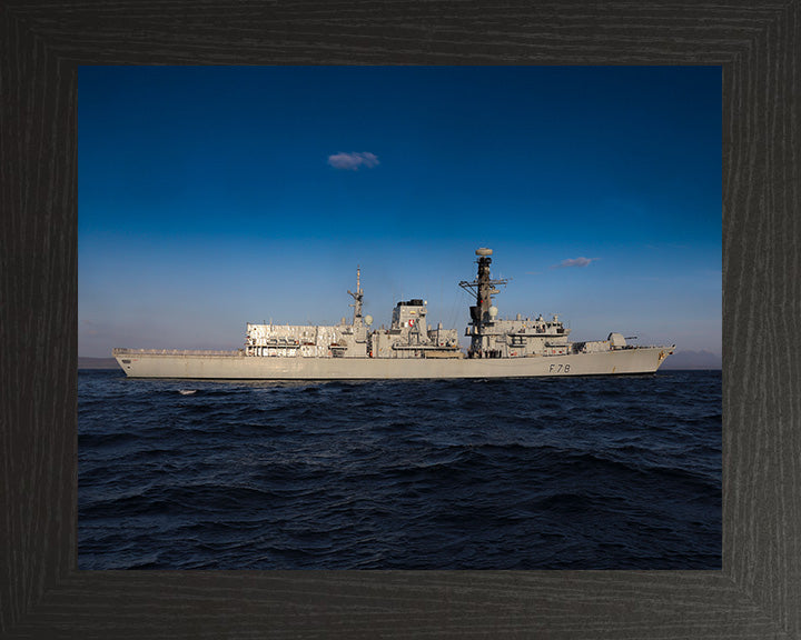 HMS Kent F78 Royal Navy Type 23 frigate Photo Print or Framed Print - Hampshire Prints