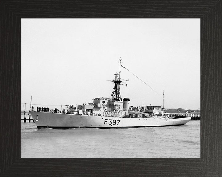 HMS Launceston Castle F397 (K397) | Photo Print | Framed Print | Castle Class | Corvette | Royal Navy Hampshire Prints