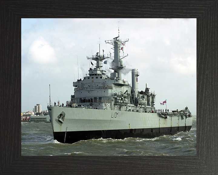 HMS Fearless L10 Royal Navy Fearless class amphibious ship Photo Print or Framed Print - Hampshire Prints