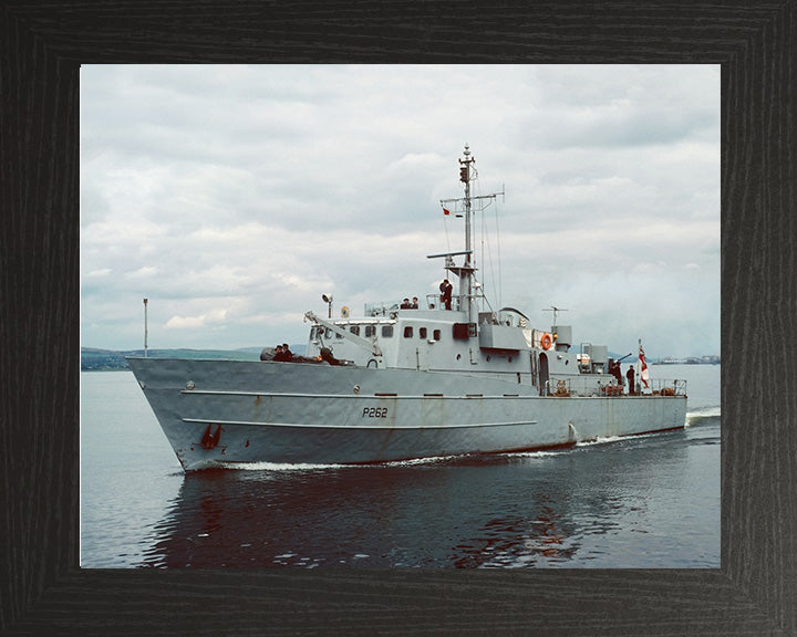 HMS Peterel P262 Royal Navy Bird class patrol vessel Photo Print or Framed Photo Print - Hampshire Prints