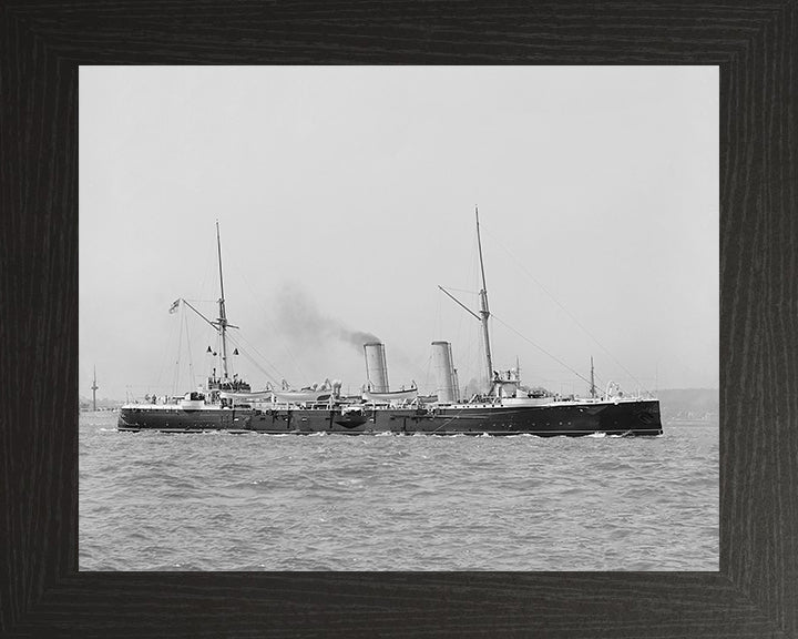 HMS Magicienne 1890 Royal Navy Medea class Cruiser Photo Print or Framed Print - Hampshire Prints