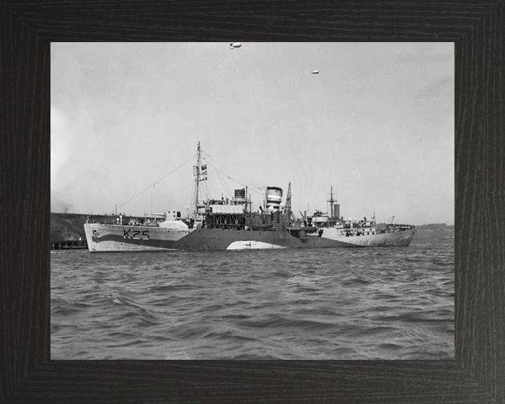 HMS Azalea K25 | Photo Print | Framed Print | Poster | Flower Class | Corvette | Royal Navy Hampshire Prints