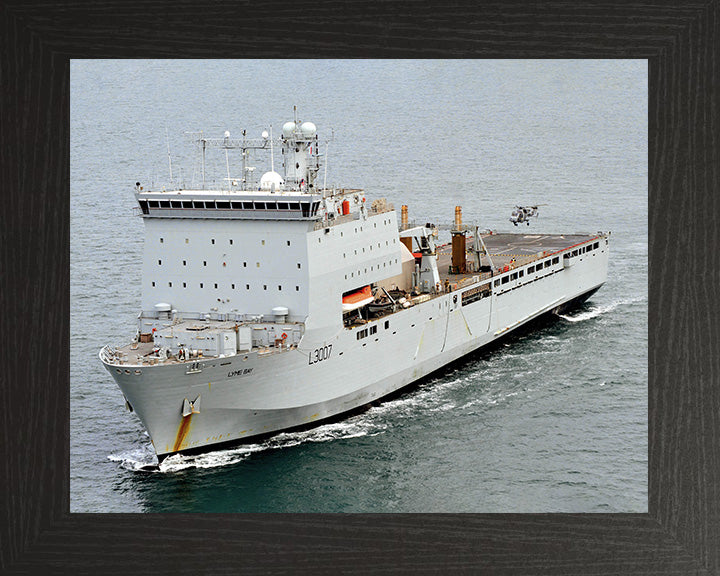 RFA Lyme Bay L3007 | Photo Print | Framed Print | Bay Class | Auxiliary Dock | Royal Fleet Auxiliary Hampshire Prints