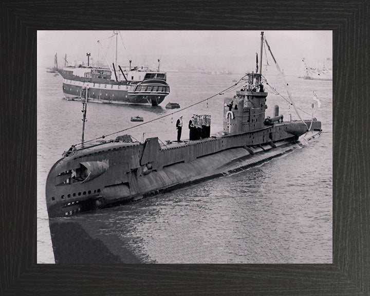 HMS Thorough P324 Royal Navy T class Submarine Photo Print or Framed Print - Hampshire Prints