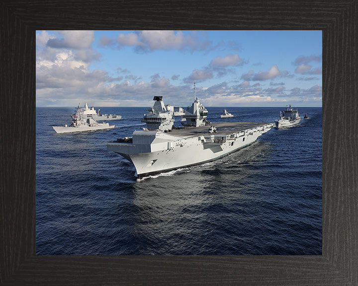 HMS Prince of Wales R09 | Photo Print | Framed Print | Queen Elizabeth Class | Aircraft Carrier | Royal Navy Hampshire Prints