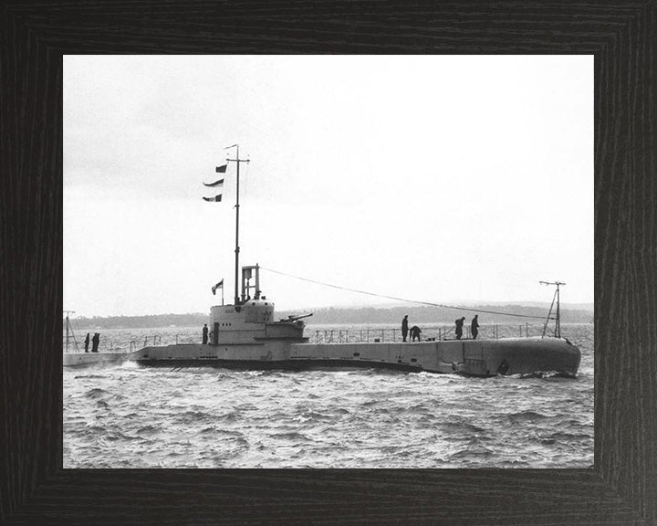 HMS Regent N41 Royal Navy Rainbow class submarine Photo Print or Framed Print - Hampshire Prints