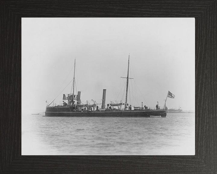 HMS Karrakatta (1889) | Photo Print | Framed Print | Sharpshooter Class | Torpedo Boat | Royal Navy Hampshire Prints