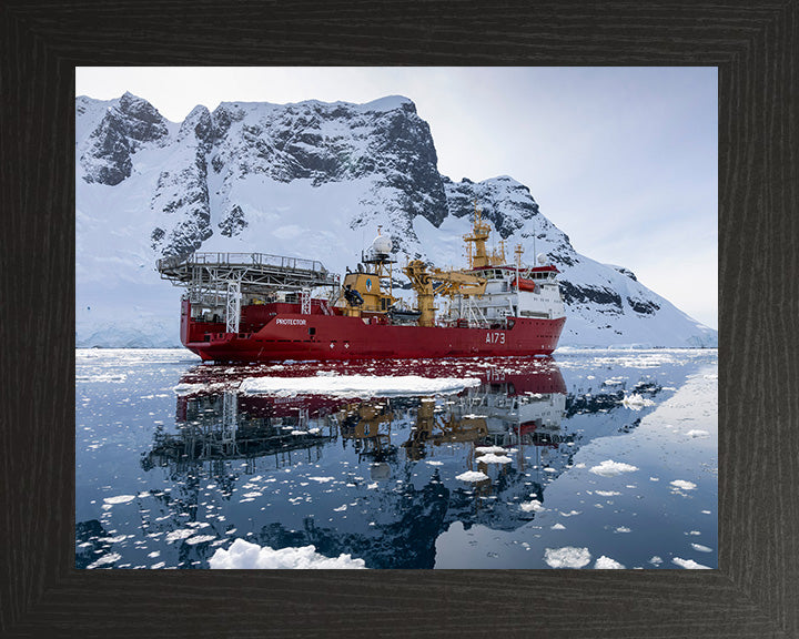 HMS Protector A173 | Photo Print | Framed Print | Poster | Ice Patrol Vessel | Royal Navy Hampshire Prints