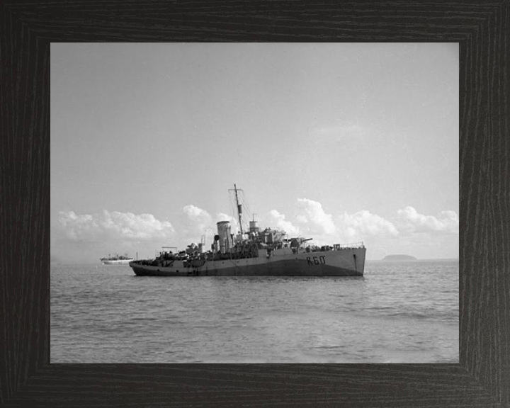 HMS Lavender K60 Royal Navy Flower class corvette Photo Print or Framed Print - Hampshire Prints