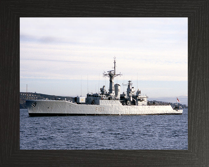 HMS Rothesay F107 | Photo Print | Framed Print | Rothesay Class | Frigate | Royal Navy Hampshire Prints
