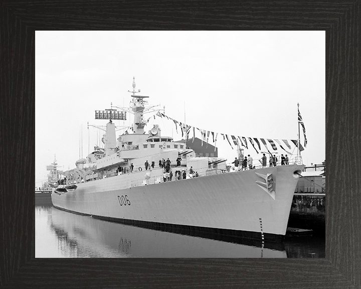 HMS Hampshire D06 | Photo Print | Framed Print | County Class | Destroyer | Royal Navy Hampshire Prints
