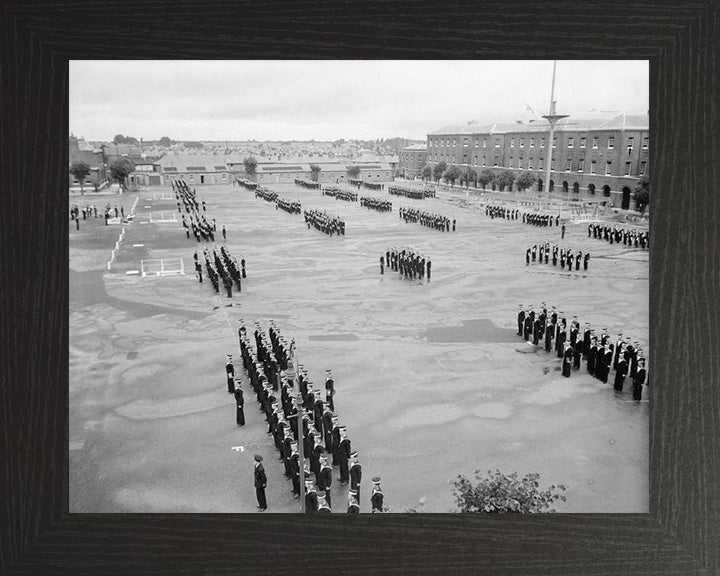 HMS St Vincent Royal Navy shore establishment Photo Print or Framed Photo Print - Hampshire Prints