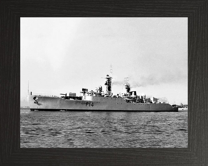 HMS Leopard F14 Royal Navy Leopard class Frigate Photo Print or Framed Print - Hampshire Prints