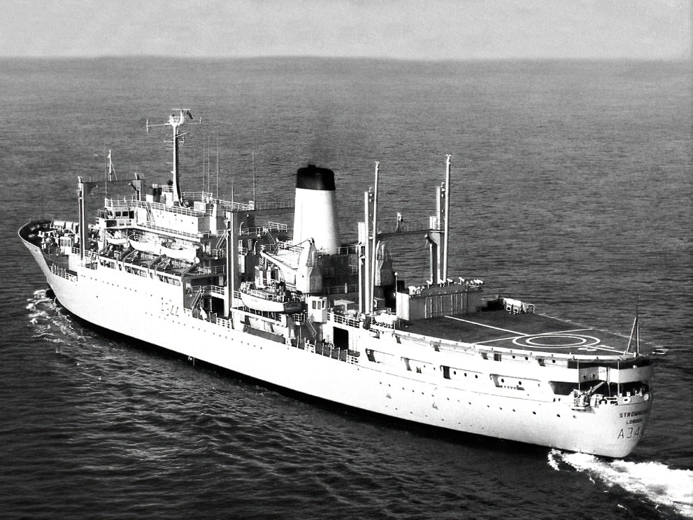 RFA Stromness A344 | Photo Print | Framed Print | Fleet Stores Ship | Royal Fleet Auxiliary Hampshire Prints