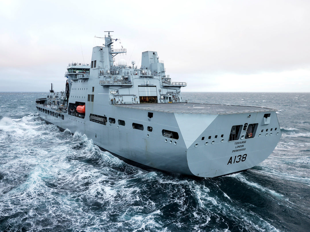 RFA Tidesurge A138 | Photo Print | Framed Print | Tide class | Tanker | Royal Fleet Auxiliary Hampshire Prints 6 x 4 No Frame No
