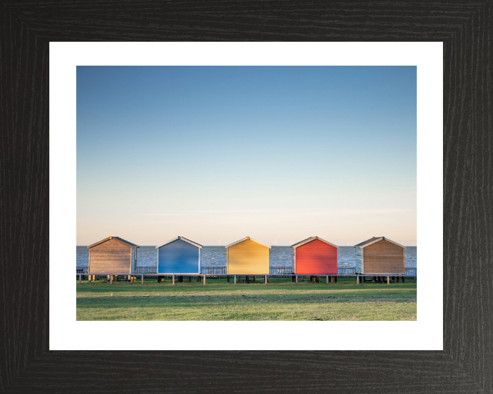 beach huts isle of Sheppey Kent Photo Print - Canvas - Framed Photo Print - Hampshire Prints