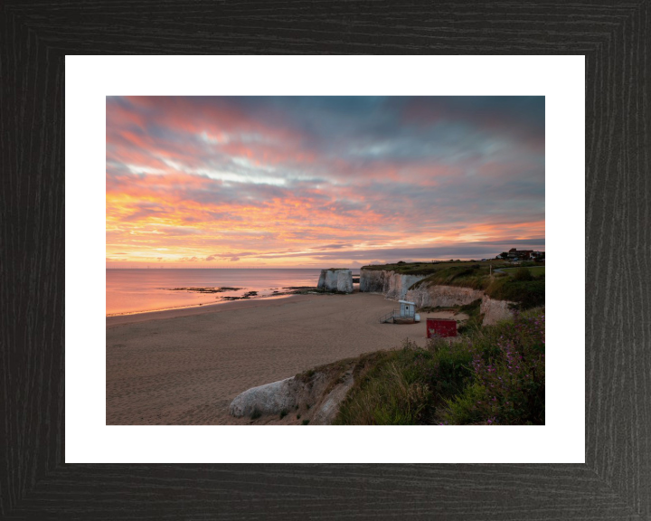 Botany Bay Kent at sunset Photo Print - Canvas - Framed Photo Print - Hampshire Prints