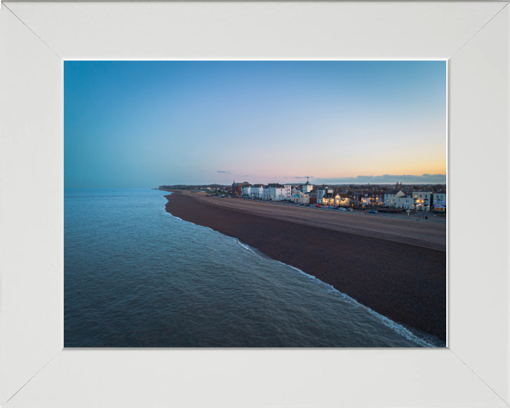 Deal beach Kent from above Photo Print - Canvas - Framed Photo Print - Hampshire Prints