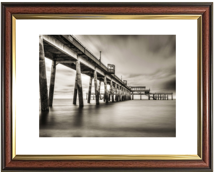 Deal pier in Kent black and white Photo Print - Canvas - Framed Photo Print - Hampshire Prints