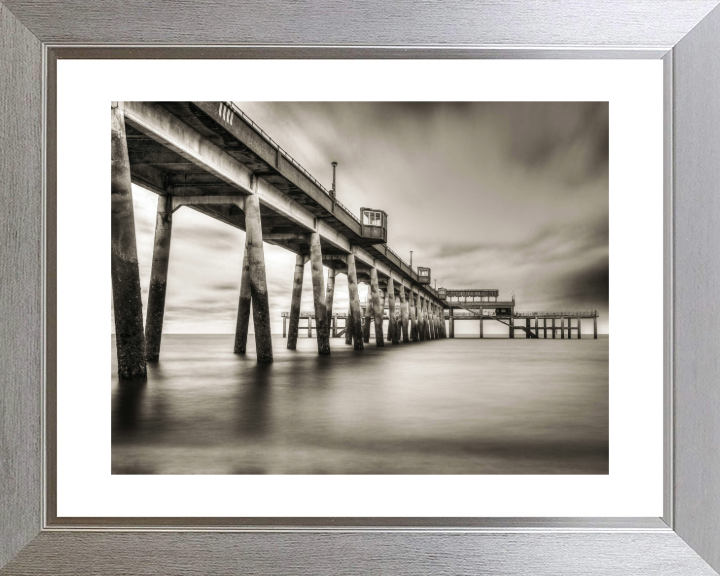 Deal pier in Kent black and white Photo Print - Canvas - Framed Photo Print - Hampshire Prints