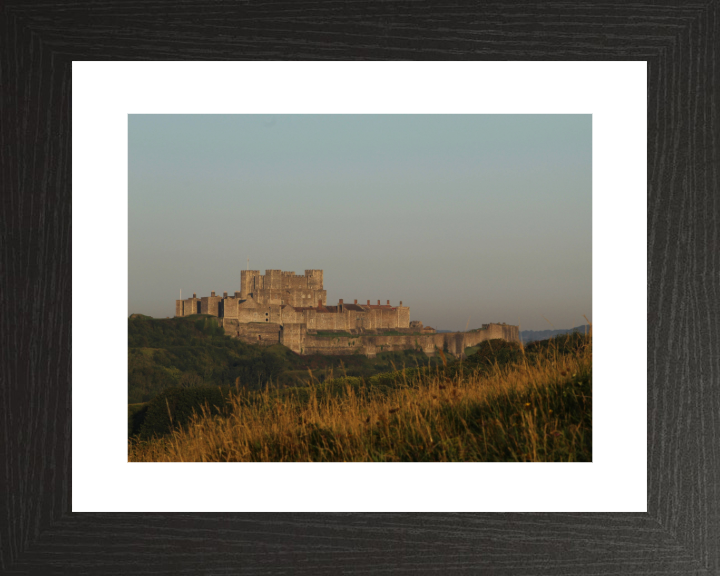 Dover Castle Kent at sunset Photo Print - Canvas - Framed Photo Print - Hampshire Prints
