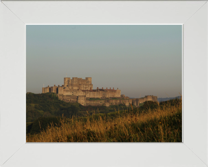 Dover Castle Kent at sunset Photo Print - Canvas - Framed Photo Print - Hampshire Prints