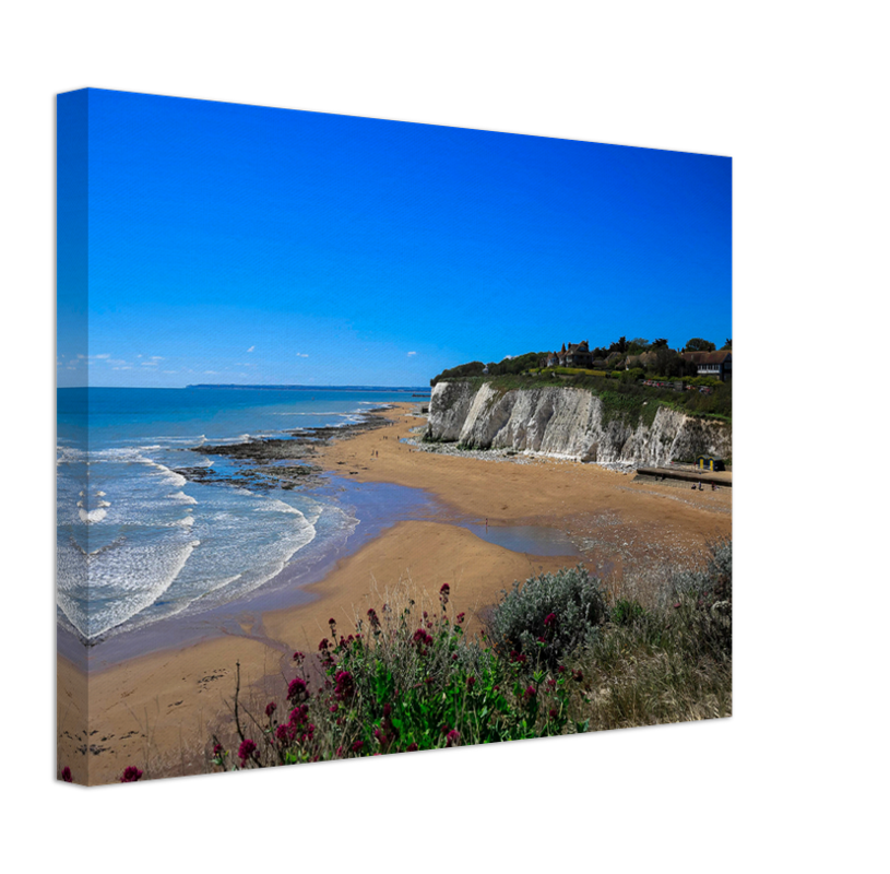 Dumpton Gap beach in Kent Photo Print - Canvas - Framed Photo Print - Hampshire Prints