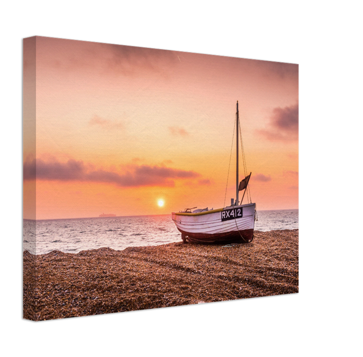 Dungeness Beach in Kent at sunset  Photo Print - Canvas - Framed Photo Print - Hampshire Prints