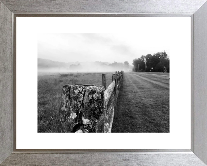 Early morning fog in the Kent countryside Photo Print - Canvas - Framed Photo Print - Hampshire Prints