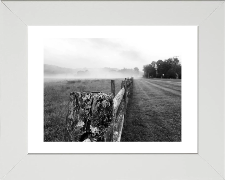 Early morning fog in the Kent countryside Photo Print - Canvas - Framed Photo Print - Hampshire Prints