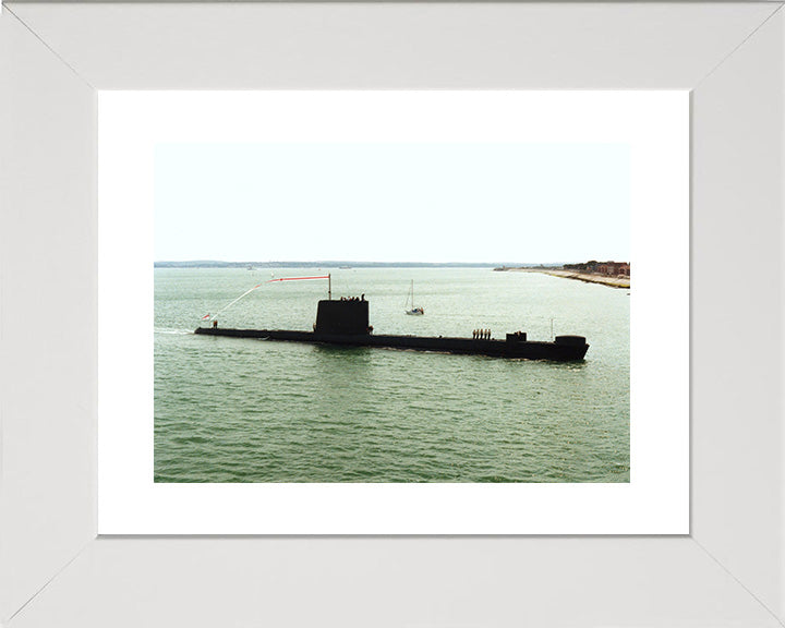 HMS Onyx S21 Royal Navy Oberon class Submarine Photo Print or Framed Print - Hampshire Prints