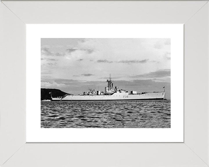 HMS Whitby F36 Royal Navy Whitby class frigate Photo Print or Framed Print - Hampshire Prints