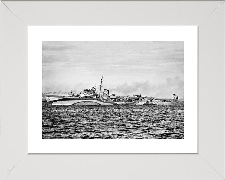 HMS Tetcott L99 Royal Navy Hunt class destroyer Photo Print or Framed Print - Hampshire Prints