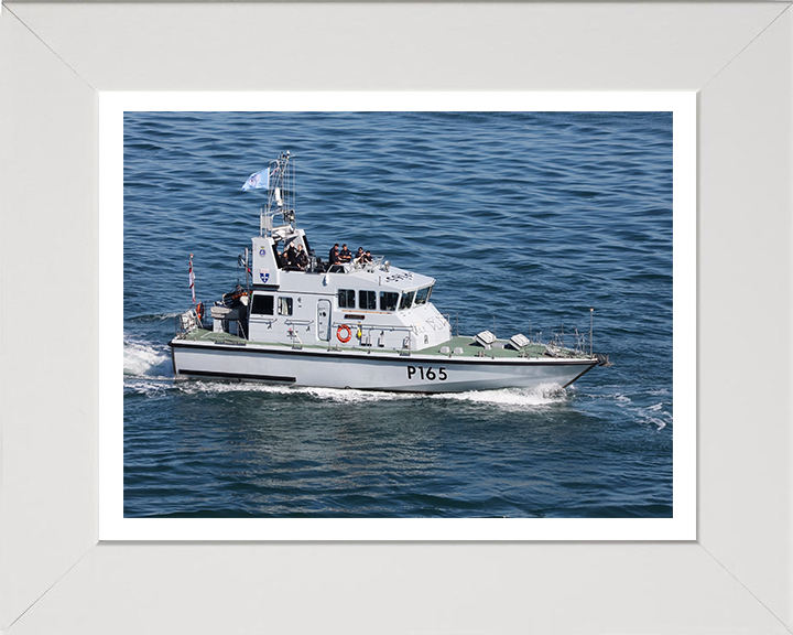 HMS Example P165 Royal Navy Archer class P2000 patrol vessel Photo Print or Framed Print - Hampshire Prints