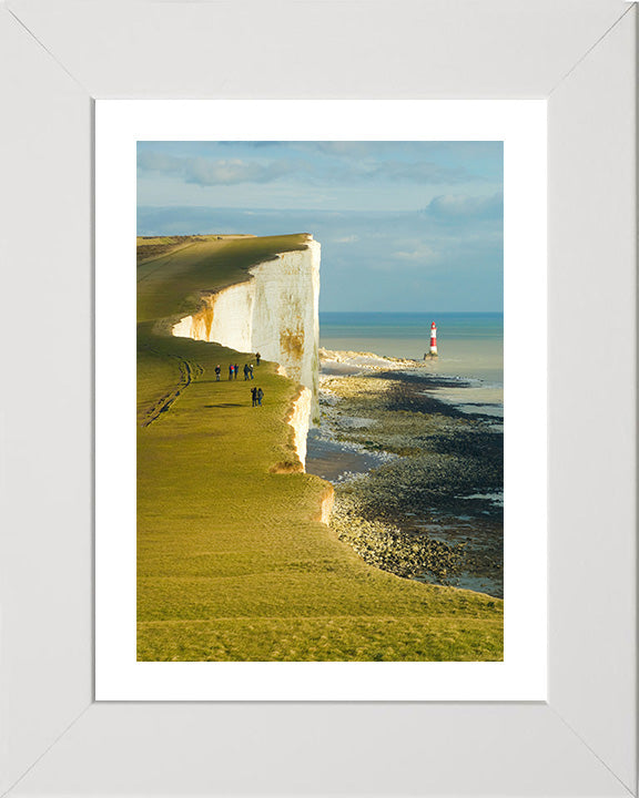 Beachy Head coastline East Sussex Photo Print - Canvas - Framed Photo Print - Hampshire Prints