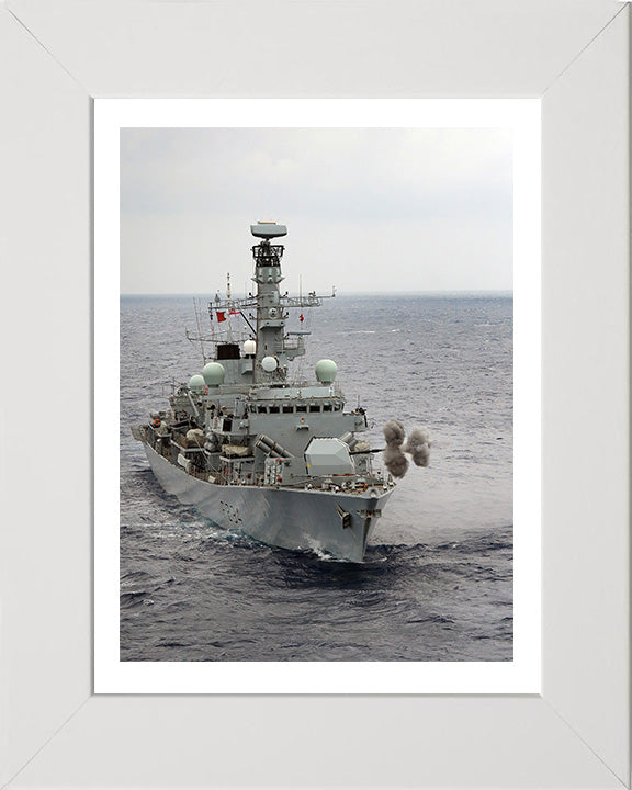 HMS Iron Duke F234 Royal Navy Type 23 frigate Photo Print or Framed Print - Hampshire Prints