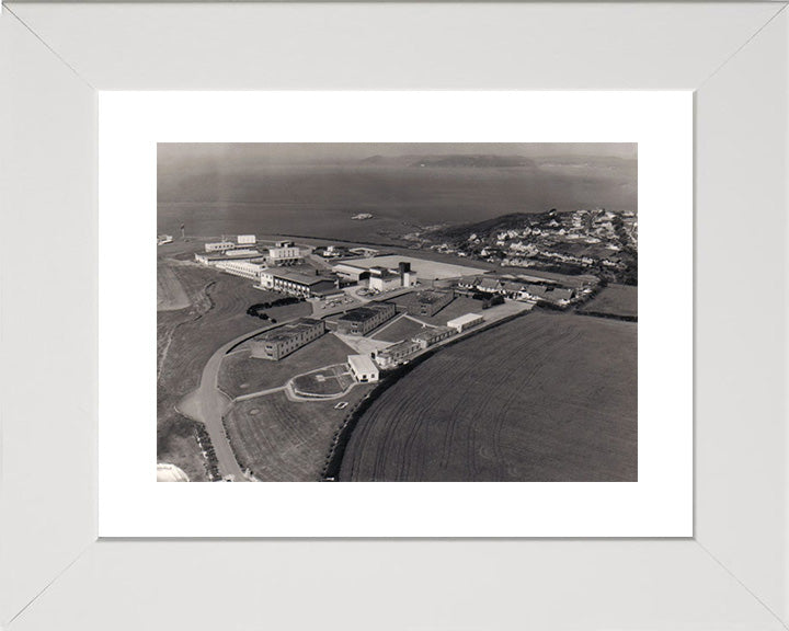 HMS Cambridge shore establishment Aerial Photo Print or Framed Photo Print - Hampshire Prints