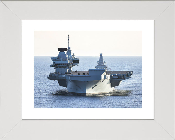 HMS Prince of Wales R09 | Photo Print | Framed Print | Queen Elizabeth Class | Aircraft Carrier | Royal Navy Hampshire Prints
