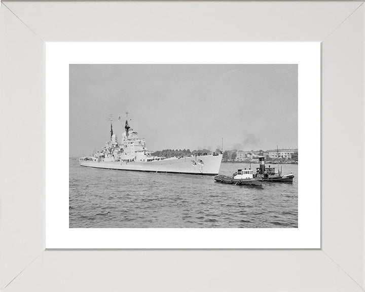 HMS Vanguard (23) Royal Navy fast battleship Photo Print or Framed Print - Hampshire Prints