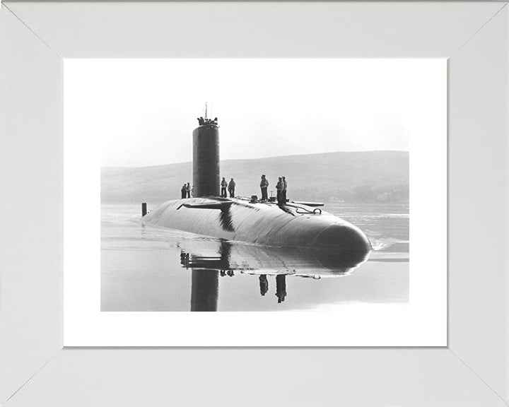 HMS Warspite S103 Royal Navy Valiant class Submarine Photo Print or Framed Print - Hampshire Prints