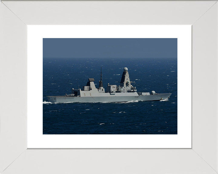 HMS Daring D32 Royal Navy Type 45 destroyer Photo Print or Framed Print - Hampshire Prints