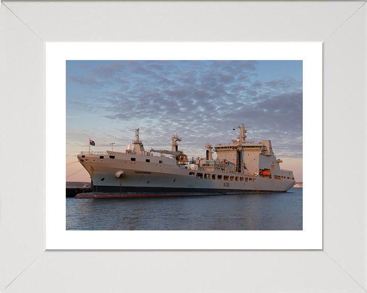 RFA Tidespring A136 | Photo Print | Framed Print | Tide class | Tanker | Royal Fleet Auxiliary Hampshire Prints